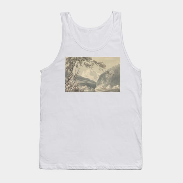 Near Grindelwald by J.M.W. Turner Tank Top by Classic Art Stall